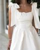 Hermoza Hermoza Esmae Linen Bow Mini Dress - 3