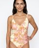 Hermoza Hermoza Stella Assymetrical Ruffle One Piece Swimsuit - 1
