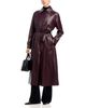Herno Herno Belted Faux Leather Raincoat - 2