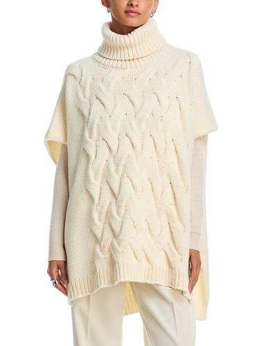 Herno Herno Braided Wool Blend Short Sleeve Sweater