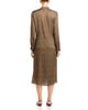 Herno Herno Check Print Tie Waist Satin Dress - 4