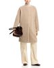 Herno Herno Collarless Wool-Blend Teddy Long Coat - 2