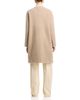 Herno Herno Collarless Wool-Blend Teddy Long Coat - 4