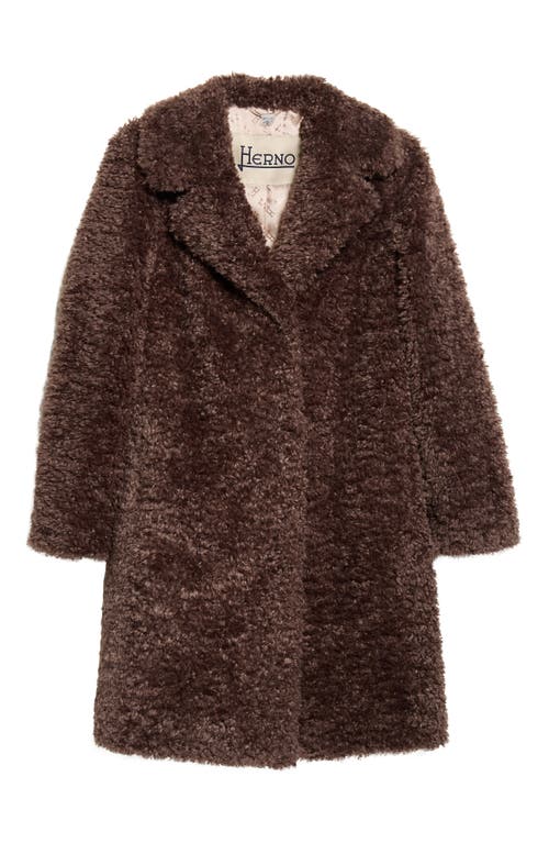 Herno Herno Curly Faux Fur Coat