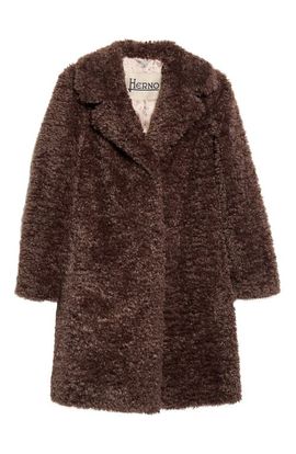 Herno Herno Curly Faux Fur Coat