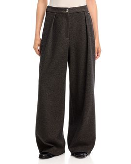 Herno Herno Diagonal Jacquard Wide Leg Pants