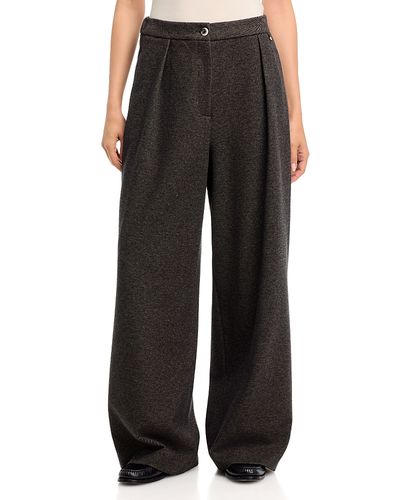 Herno Herno Diagonal Jacquard Wide Leg Pants
