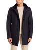 Herno Herno Diagonal Wool Topcoat w/ Removable Fur Collar - 4