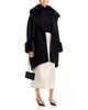 Herno Herno Faux Fur Collar Wool-Blend Velour Coat - 2