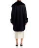 Herno Herno Faux Fur Collar Wool-Blend Velour Coat - 4