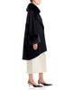 Herno Herno Faux Fur Collar Wool-Blend Velour Coat - 5