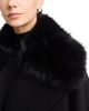 Herno Herno Faux Fur Collar Wool-Blend Velour Coat - 6