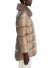 Herno Herno Faux Fur Trim Down Puffer Coat - 5