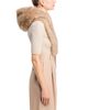 Herno Herno Faux Fur Zip Front Long Hooded Scarf - 5