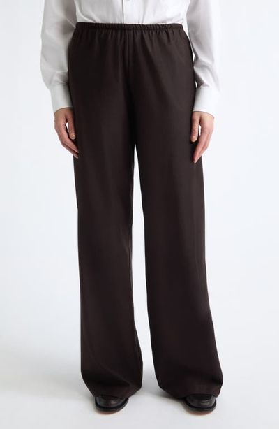 Herno Herno Fine Wool & Silk Wide Leg Pants