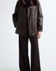 Herno Herno Fine Wool & Silk Wide Leg Pants - 2