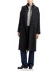 Herno Herno Fringed Teddy Boucle Knit Contrast Trim Coat - 1