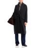 Herno Herno Fringed Teddy Boucle Knit Contrast Trim Coat - 2