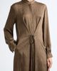 Herno Herno Glen Plaid Satin Dress - 5