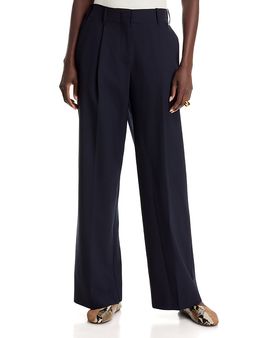 Herno Herno Mid Rise Straight Stretch Trousers