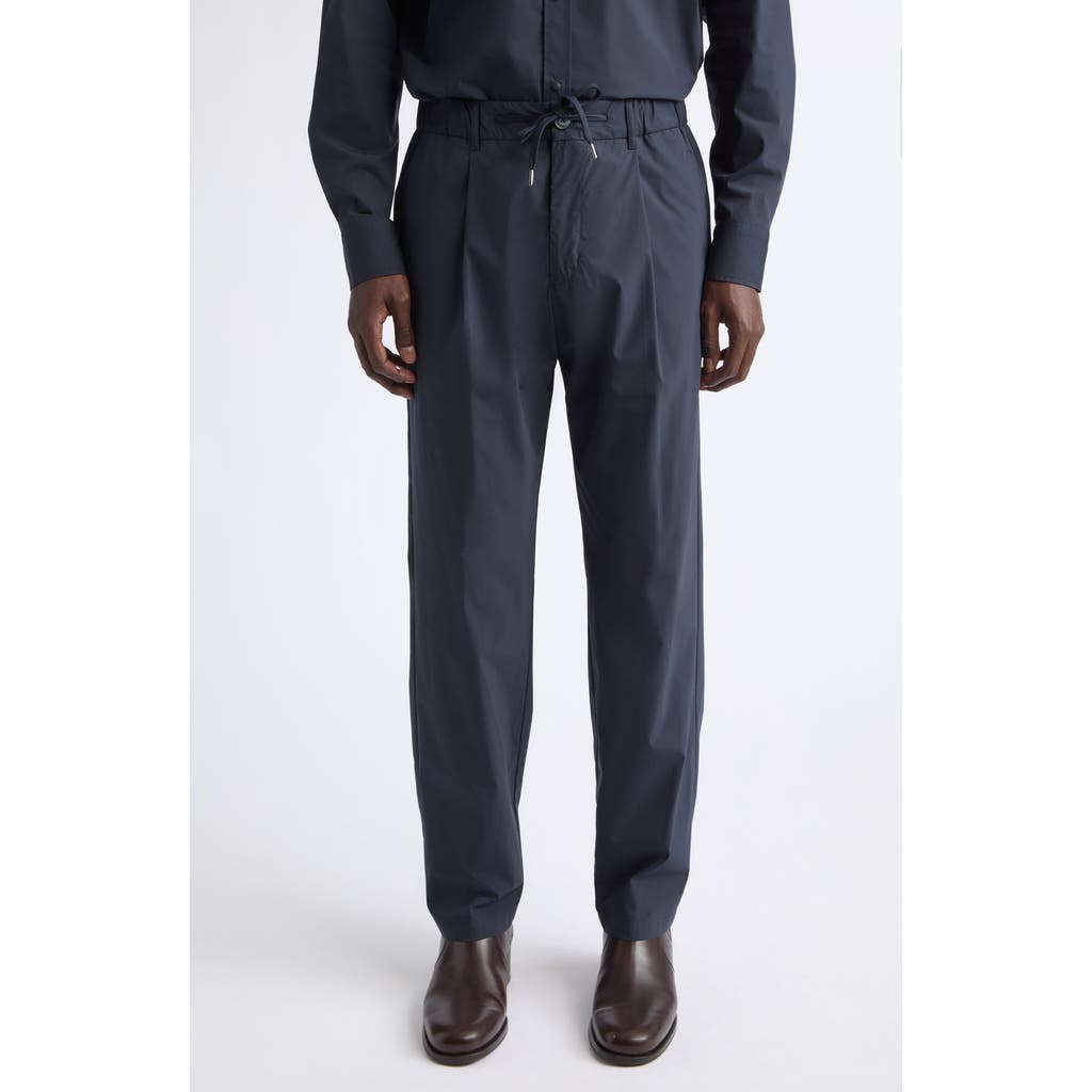 Herno Herno Pleated Melange Drawstring Pants