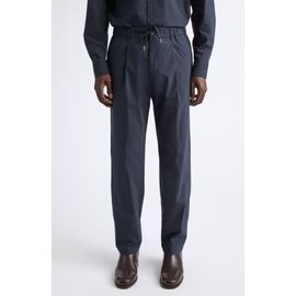 Herno Herno Pleated Melange Drawstring Pants