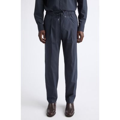 Herno Herno Pleated Melange Drawstring Pants