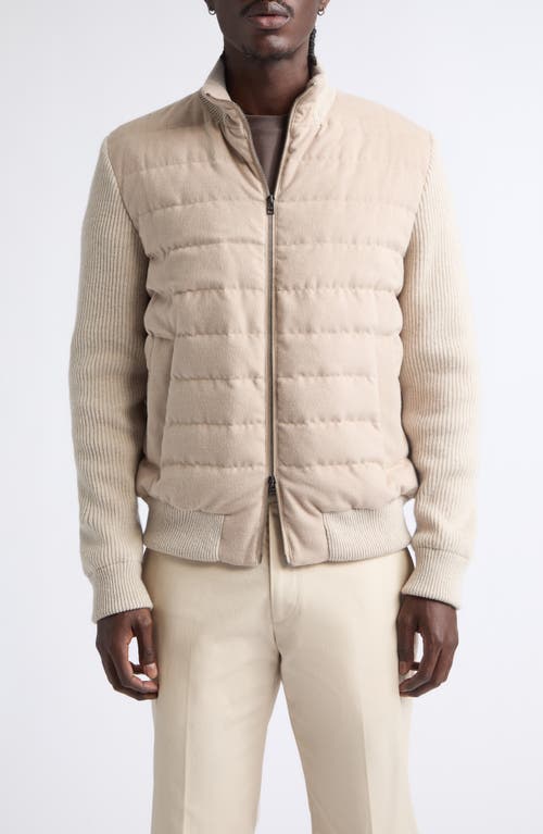 Herno Herno Quilted Down & Feather Fill Bomber Jacket