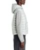 Herno Herno Quilted Hooded Mixed Media Coat - 5