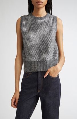 Herno Herno Sequin Metallic Sleeveless Sweater