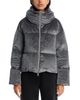Herno Herno Sequin Velvet Short Puffer Coat - 3