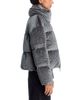 Herno Herno Sequin Velvet Short Puffer Coat - 5