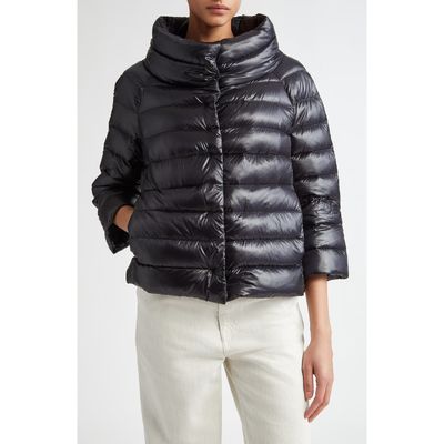 Herno Herno Sofia Iconic Down Crop Puffer Jacket