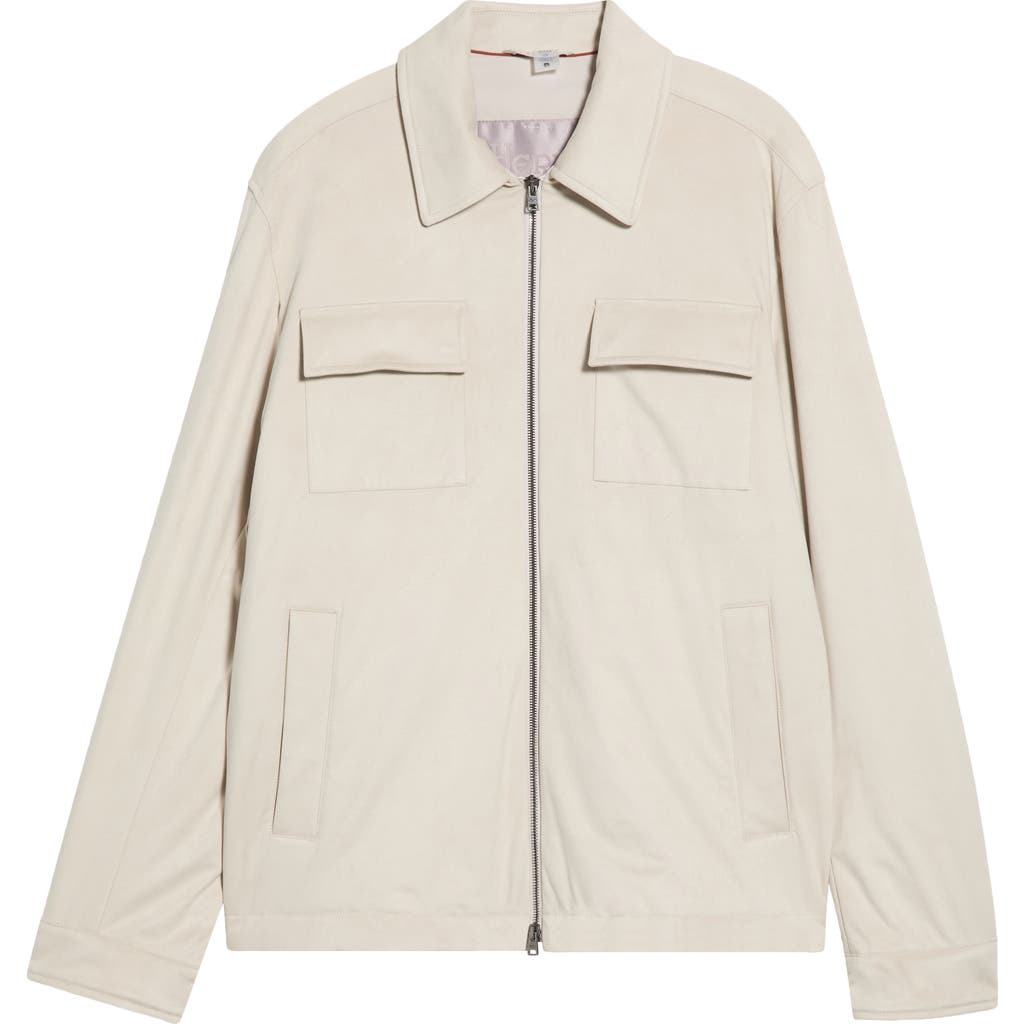 Herno Herno Suede Effect Zip Jacket
