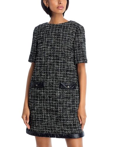 Herno Herno Tweed Shift Dress