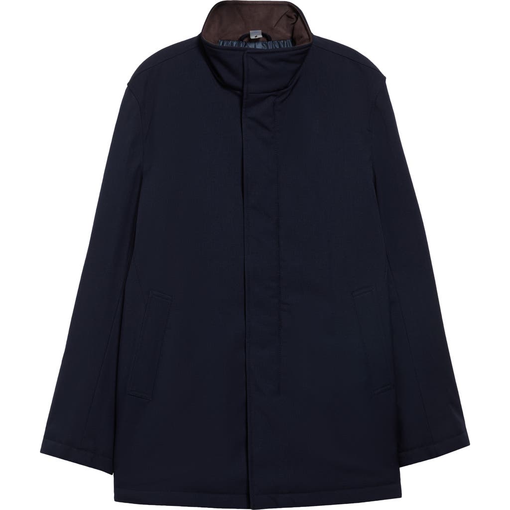 Herno Herno Water Repellent Tech Twill Car Coat
