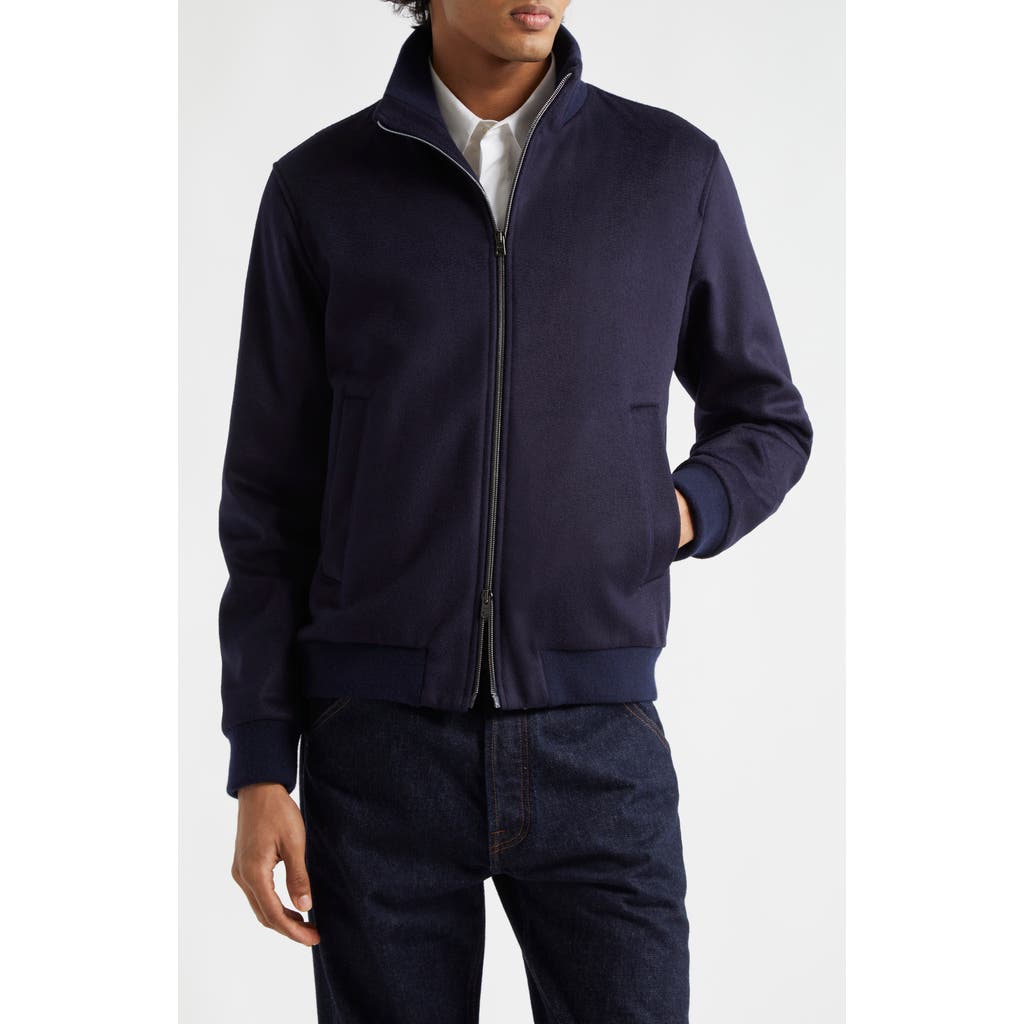 Herno Herno Wool Blend Bomber Jacket