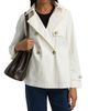 Herno Women's Hooded Cotton Short Trench Coat - 3