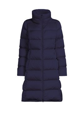 Herno Women's Satin Fit & Flare Puffer Coat