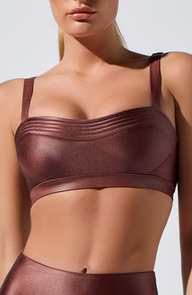 Heroine Sport Heroine Sport Celine Metallic Sports Bra