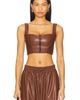 Heroine Sport Heroine Sport Leather Bustier - 1