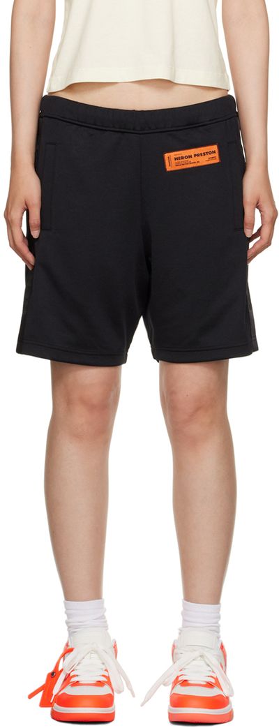Heron Preston Heron Preston Black 'NF' Shorts