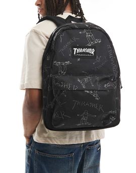 Herschel Supply Co Herschel x Thrasher classic backpack in black print
