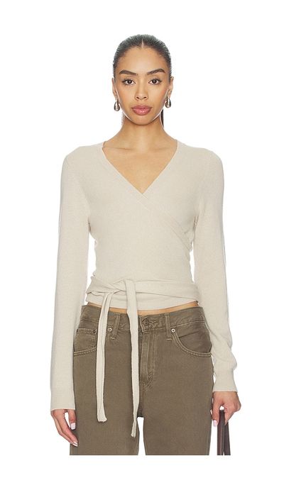 HERSKIND HERSKIND Ballerina Knit Wrap Blouse