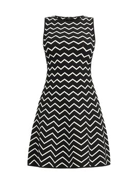 Hervé Léger Women's Bryn Chevron Sleeveless Minidress
