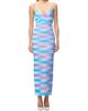 Hervé Léger Women's The Cara Ombré Stripe Gown - 3