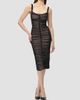 Hervé Léger Women's The Gloria Bandage Midi Dress - 2