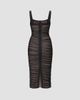 Hervé Léger Women's The Gloria Bandage Midi Dress - 7
