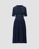 Hervé Léger Women's The Kimberly Pleated Midi Dress - 1