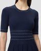Hervé Léger Women's The Kimberly Pleated Midi Dress - 8